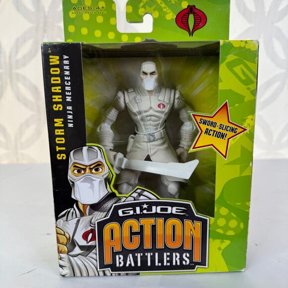 5 for $25| GI Joe Action Battlers Storm Shadow Ninja Mercenary - Picture 2 of 5